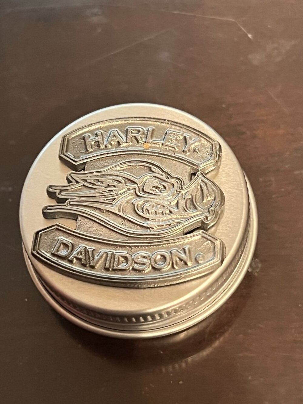 Harley Davidson HOG Logo Metal Tin (HD03)